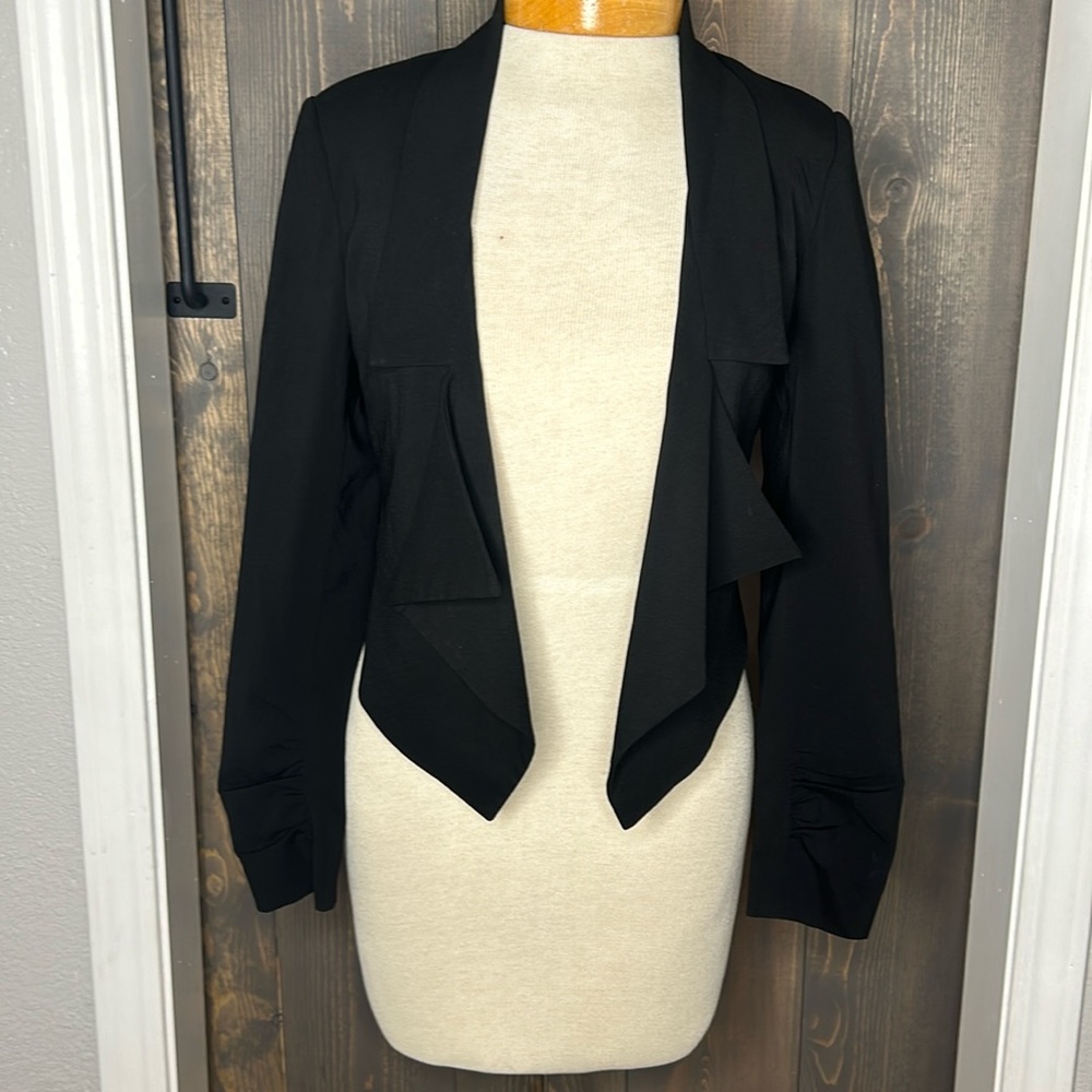 Black lightweight blazer